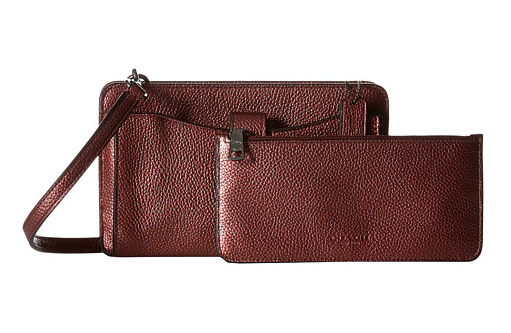 COACH 蔻驰 Metallic Pop Up女士真皮小挎包
