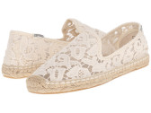 Soludos Smoking Slipper Tulip Lace 超美白色蕾丝草底鞋 $52.99（约344元）