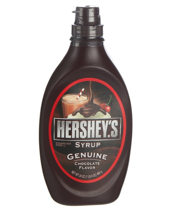 美国进口：HERSHEY'S 好时 巧克力酱 680g  19.9元