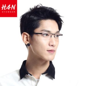汉代HAN HD4810 不锈钢光学眼镜架 2色可选   
