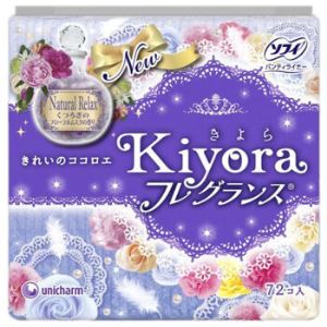 Sofy 苏菲 Kiyora 超薄绵柔日用卫生护垫 72枚   