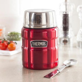 【德亚直邮】Thermos 膳魔师 King 不锈钢焖烧罐 470ml 红色 29.63欧（约220元）