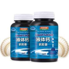 汤臣倍健 液体钙软胶囊 100粒X4瓶