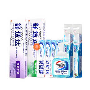 舒适达 洗漱清洁大礼包（家庭装）