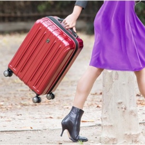eBags：Delsey 法国大使 Helium Titanium 万向轮旅行箱特卖