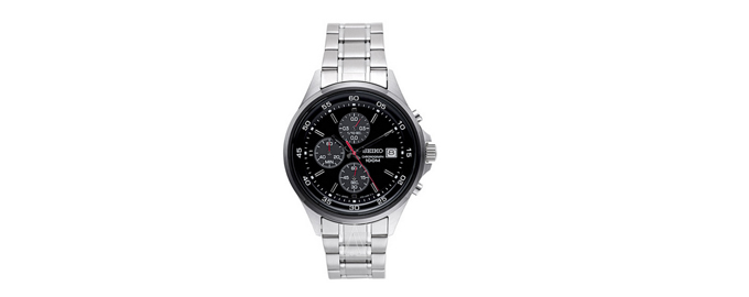 【直邮】SEIKO SKS491 精工 三眼计时男表