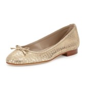 Manolo Blahnik 女款舒适印花芭蕾平底鞋 降至$329(约2145元)