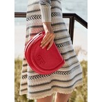 Tory Burch Serif T女士真皮手提包