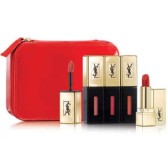 YSL 限量版方管唇釉3支+唇膏1支 $75（约488元）