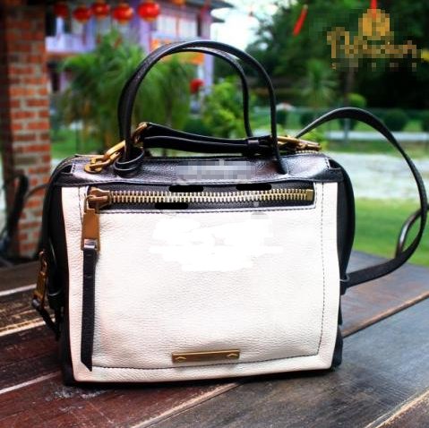 Fossil 化石 Bella Large Satchel 真皮手提斜挎包
