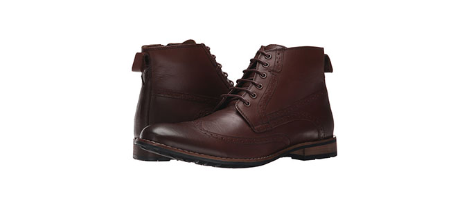 Steve Madden 史蒂夫马登 P-Helper 男士真皮短靴
