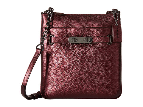 COACH 蔻驰 Metallic Swagger Swingpack 女士斜挎包