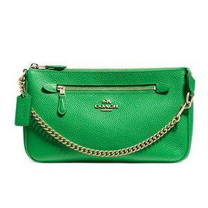 COACH Polished Pebble Nolita 24 蔻驰 女士单肩包