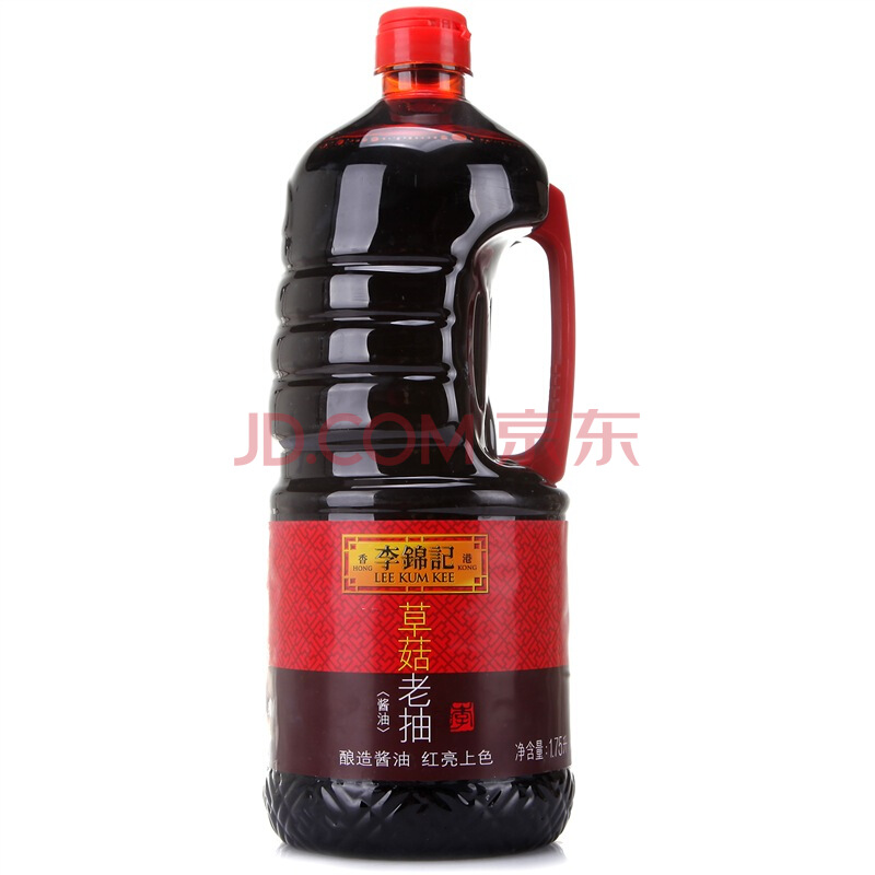 李锦记草菇 老抽1.75L 折12元（23.1元，99-50）