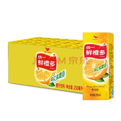 统一 鲜橙多250ml*24盒
