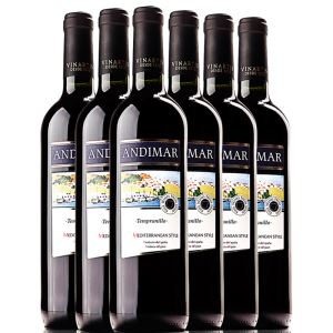 西班牙原瓶进口 爱之湾干红葡萄酒 750ml*6 整箱组合   