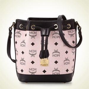 Neiman Marcus：MCM Heritage Drawstring 粉色迷你水桶包热卖