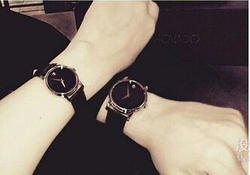 520钟情一生！MOVADO 摩凡陀 博物馆系列情侣对表 2100006/2100005