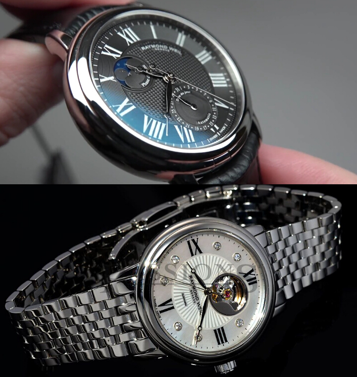 Raymond Weil 蕾蒙威 MAESTRO系列 情侣款自动机械腕表 2839-STC-00209/2627-ST-00994