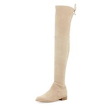 Stuart Weitzman  Lowland 淡色麂皮款打折热卖