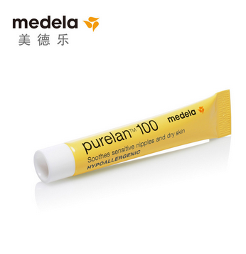 瑞士进口：Medela 美德乐 纯羊脂膏/乳头修护霜7g  折38.6元（72元，满199-100）