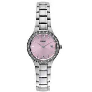 新低价！SEIKO 精工BRACELET系列 SUR787  女士腕表