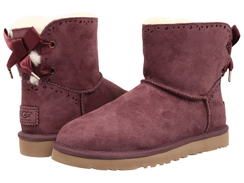 反季好价！UGG 女士蝴蝶结雪地靴