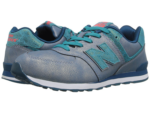 成人可穿！New Balance 574 Mineral Glow大童款复古跑鞋 青铜色