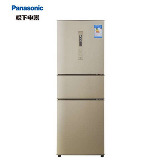 Panasonic 松下 NR-C26WP3-NP 256升 三门冰箱 3499元包邮（3999元，满减+用券）