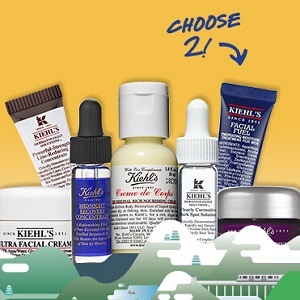 Kiehl's：护肤先锋，购任意款大号精华护肤品(规格为Large或Jumbo或1L)