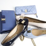 Salvatore Ferragamo 蝴蝶结平底鞋打折热卖