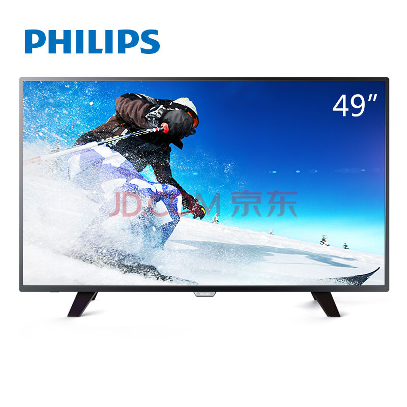 PHILIPS 飞利浦 49PFF5455/T3 49英寸 全高清 液晶电视+凑单品 1810元包邮（1999元，2000-200）