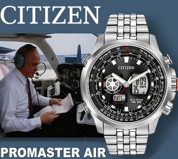 CITIZEN 西铁城 Promaster Air 男士光动能手表  JZ1060-76E
