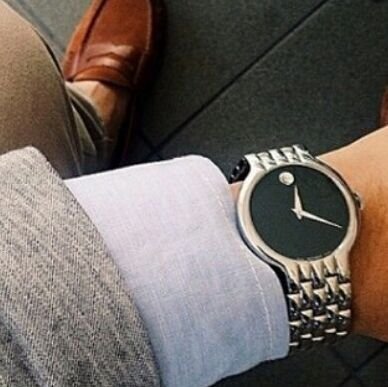 MOVADO 摩凡陀 Veturi系列 男款时装腕表  0606337