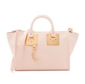 炒鸡火的Sophie Hulme保龄球手袋嫩粉色特价 $716（约4654元）