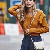 Sophie Hulme 2016 新款迷你 Barnsbury 马鞍包特价 $346.5（约2252元）