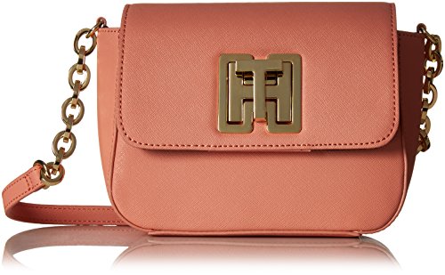 TOMMY HILFIGER Clara Flap 女士真皮单肩斜挎包