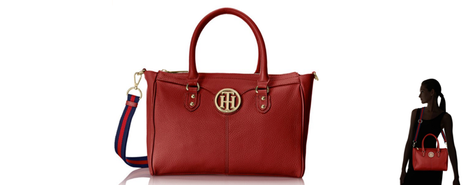 Tommy Hilfiger Maggie Pebble 女款单肩包