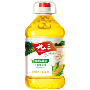 九三 非转基因 压榨玉米胚芽油 5L