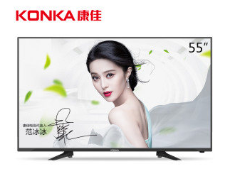 KONKA 康佳 LED55K60U 55寸智能液晶电视 2299元包邮（2499-200）