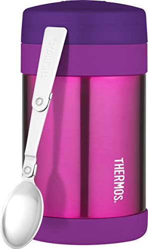 带勺子！Thermos 膳魔师 不锈钢真空焖烧杯 480ml
