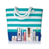 Neiman Marcus：Clinique 倩碧 满$100送5件套大礼包+tote包