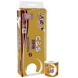 洁柔 金尊纯韧系列 卷纸 4层200g*10卷   