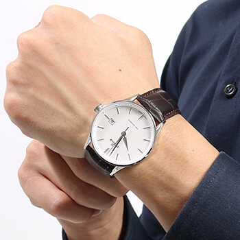 比友专享！EDOX 依度 LES VAUBERTS系列 男款石英腕表 70172-3A-AIN
