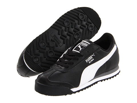 成人可穿！Puma 彪马 Roma Basic Jr. 童款真皮运动鞋