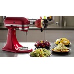再降！KitchenAid KSM1APC 削皮去核切丝工具