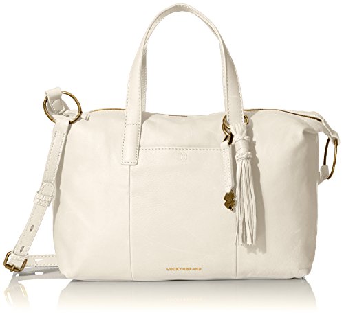 LUCKY BRAND Athena Satchel 女士真皮手提斜挎包