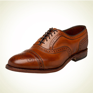 Amazon：Allen Edmonds Strand Cap-Toe Oxford 男士雕花真皮正装鞋
