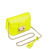 Furla 柠檬黄 mini链条包 £175（约1645元）