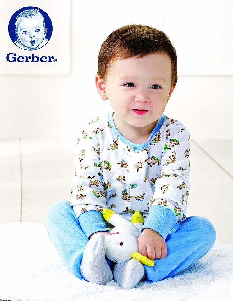 Gerber 嘉宝 男婴 系带和尚服套装 KMG4F1TPBB1311XY06   39元